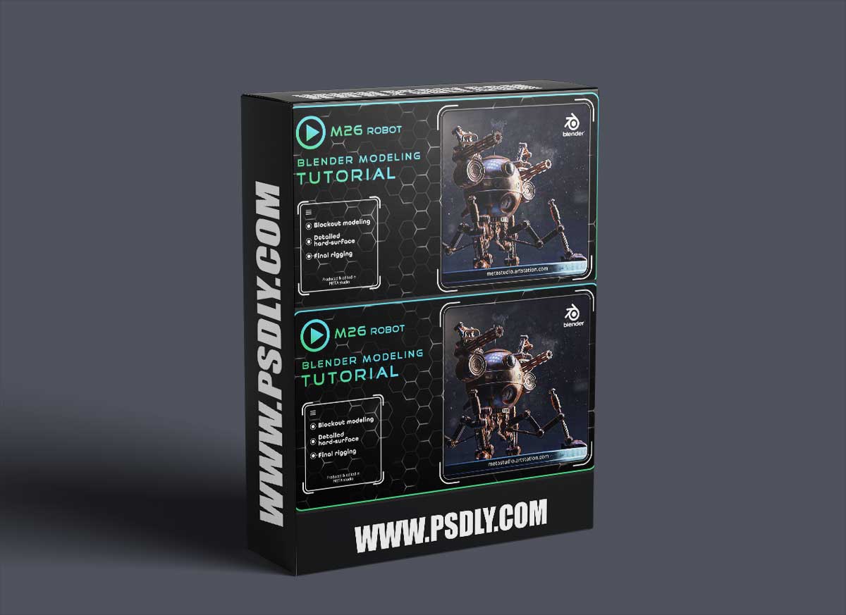 Artstation – Robot modeling tutorial