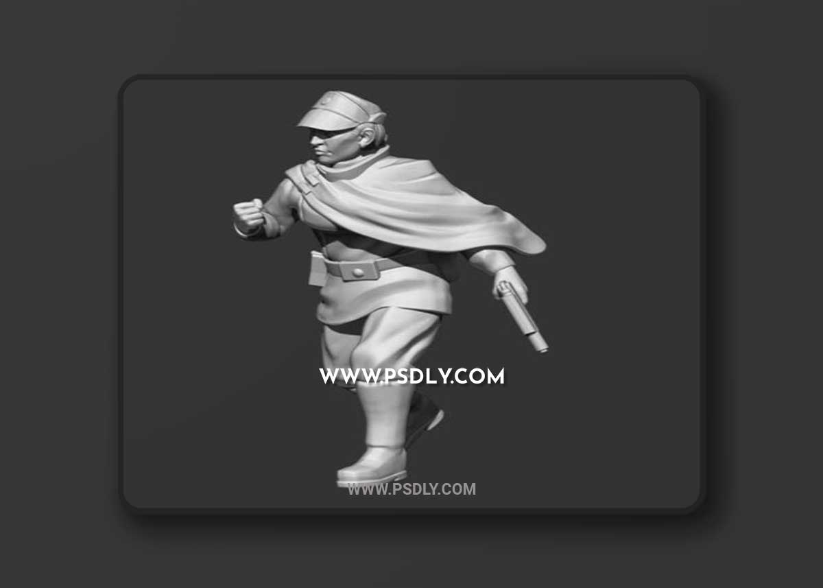 Authority Field Commander 3D Print