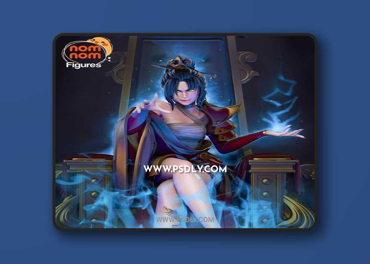 Azula from Avatar Last Airbender 3D Print