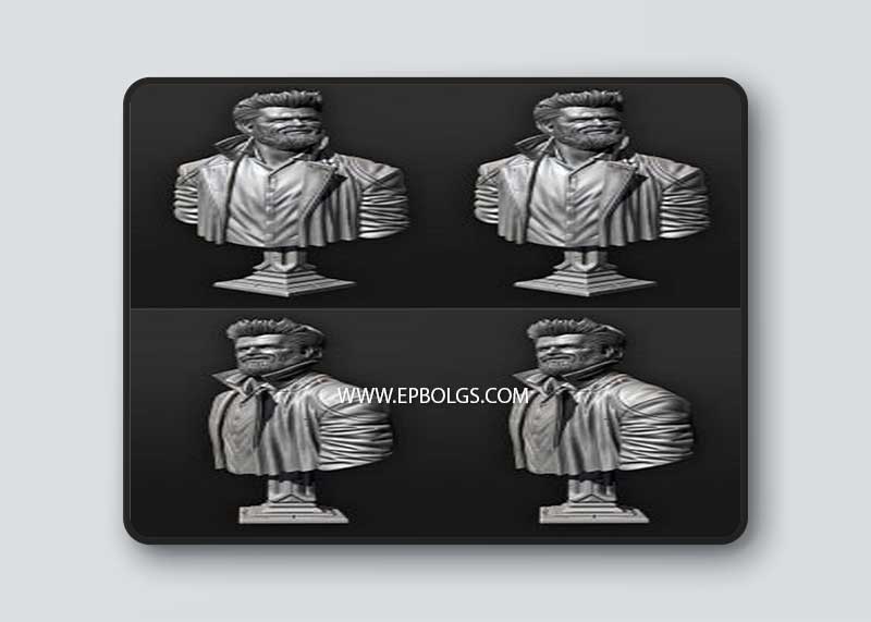 Billy Butcher Bust Eastman – 3D Print Model