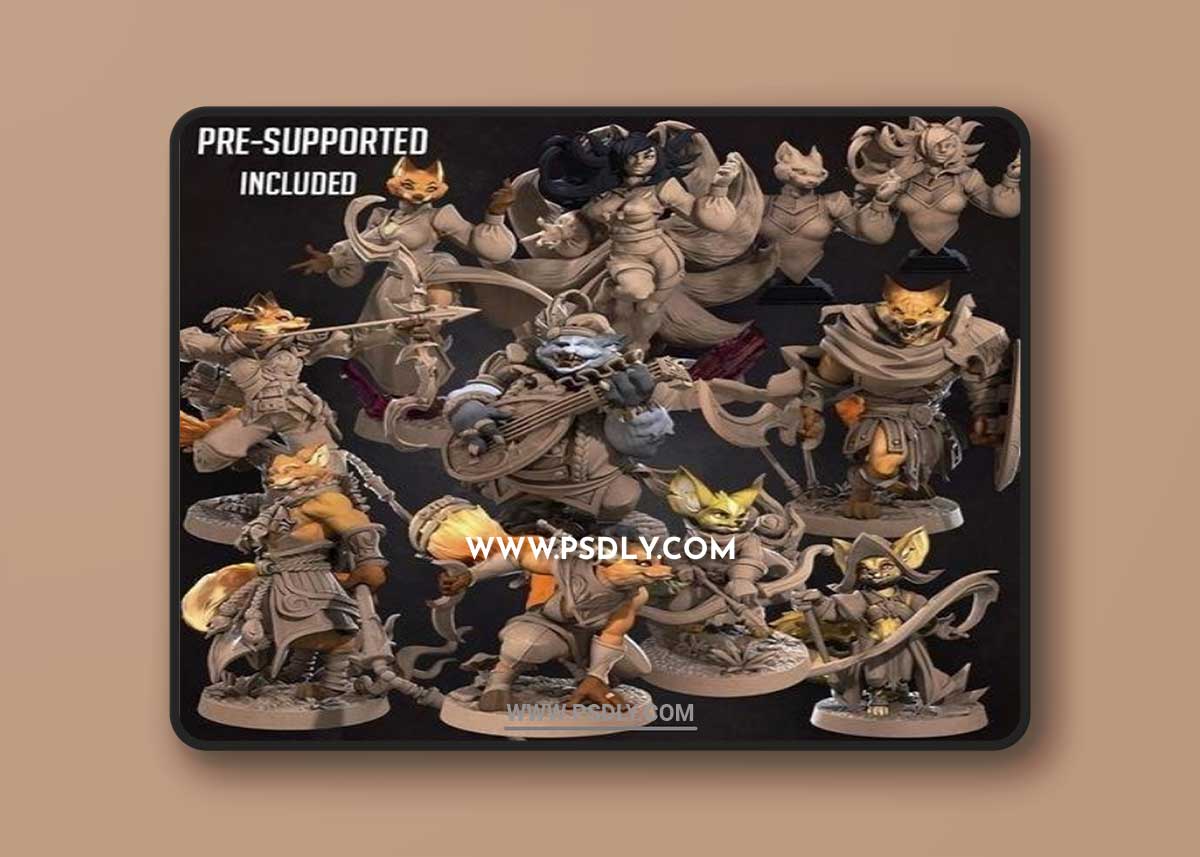 Bite the Bullet - Foxfolk February 2022 3D Model