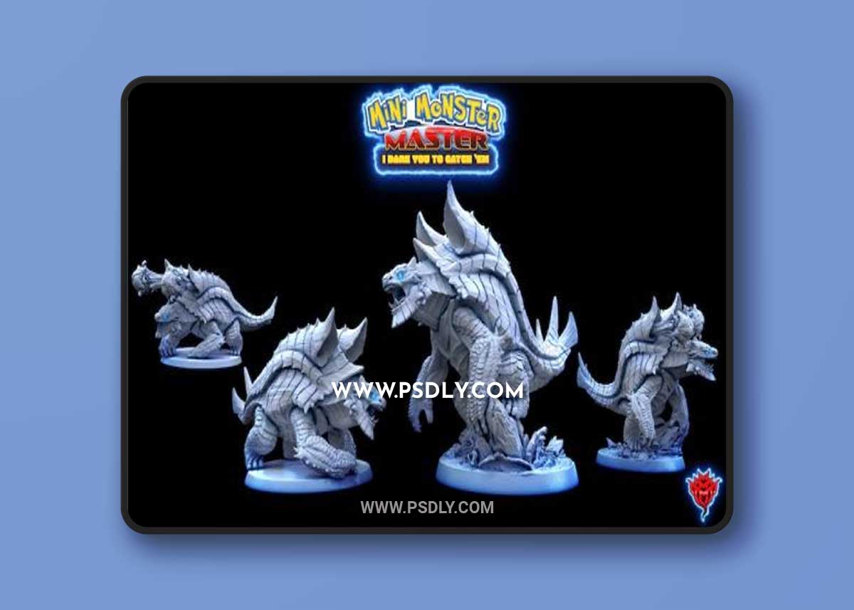 Blue Titanoise - 3D Print Model