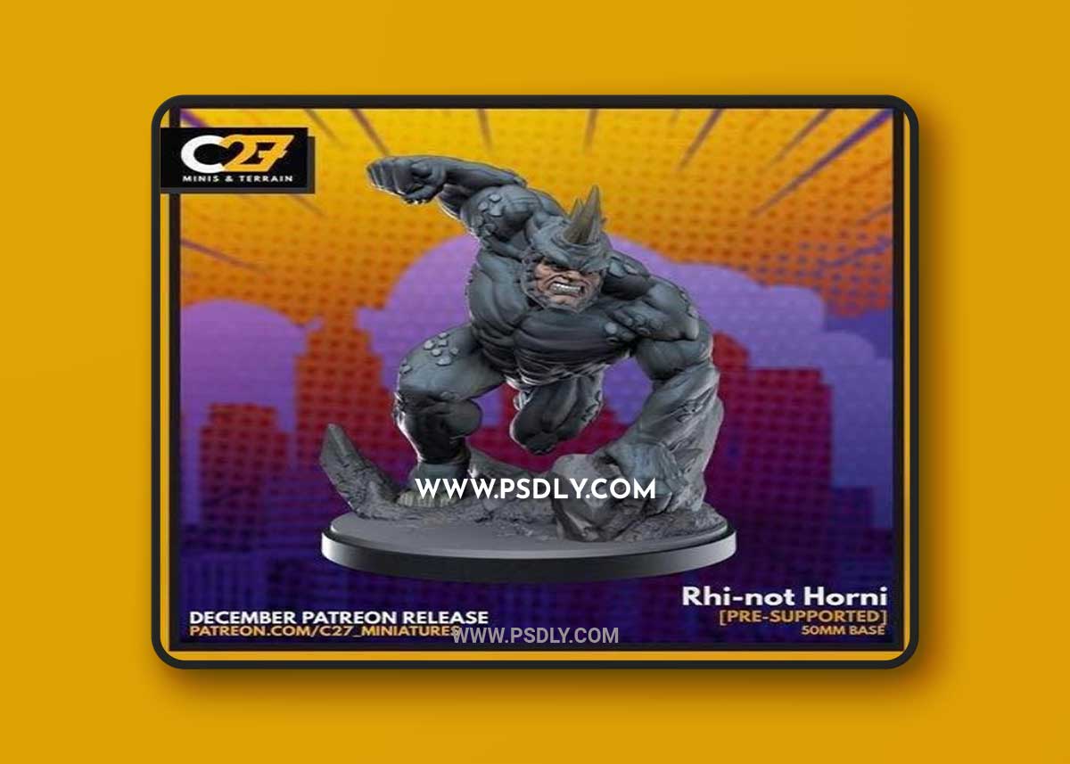 C27 Minis - Terrain December 2021 3D Print