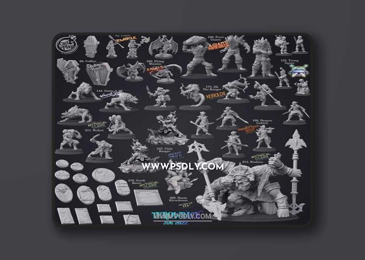 Cast N Play - Throwback June 2022 3D Model