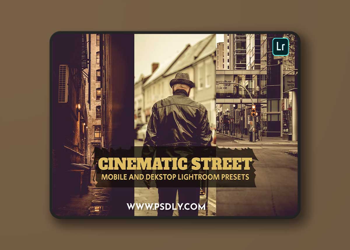 Cinematic Street Lightroom Presets Dekstop Mobile