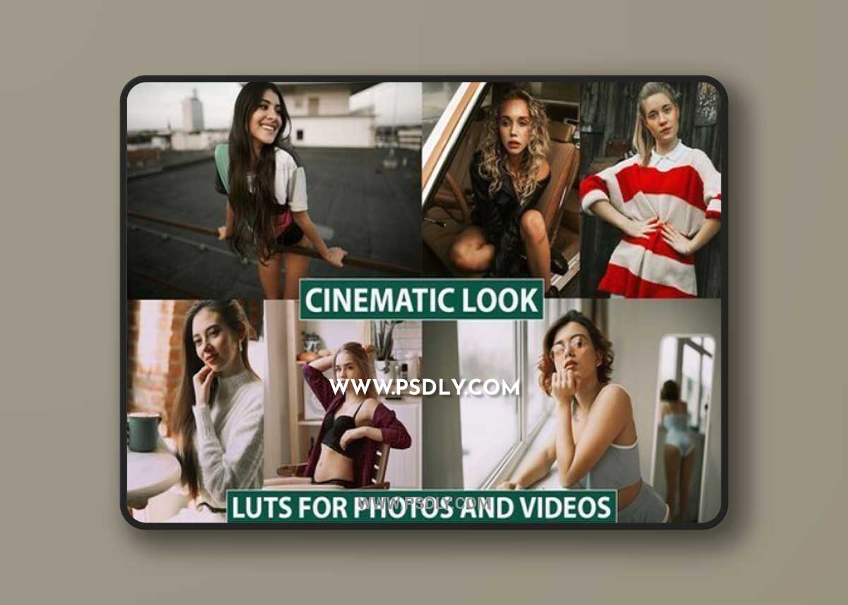 CreativeMarket - Cinematic LUTs Pack Photos / Videos 7458267
