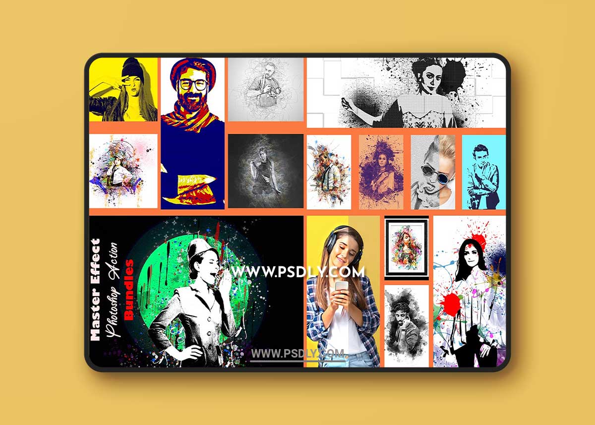 CreativeMarket - Master Effect PS Action Bundle 7507913