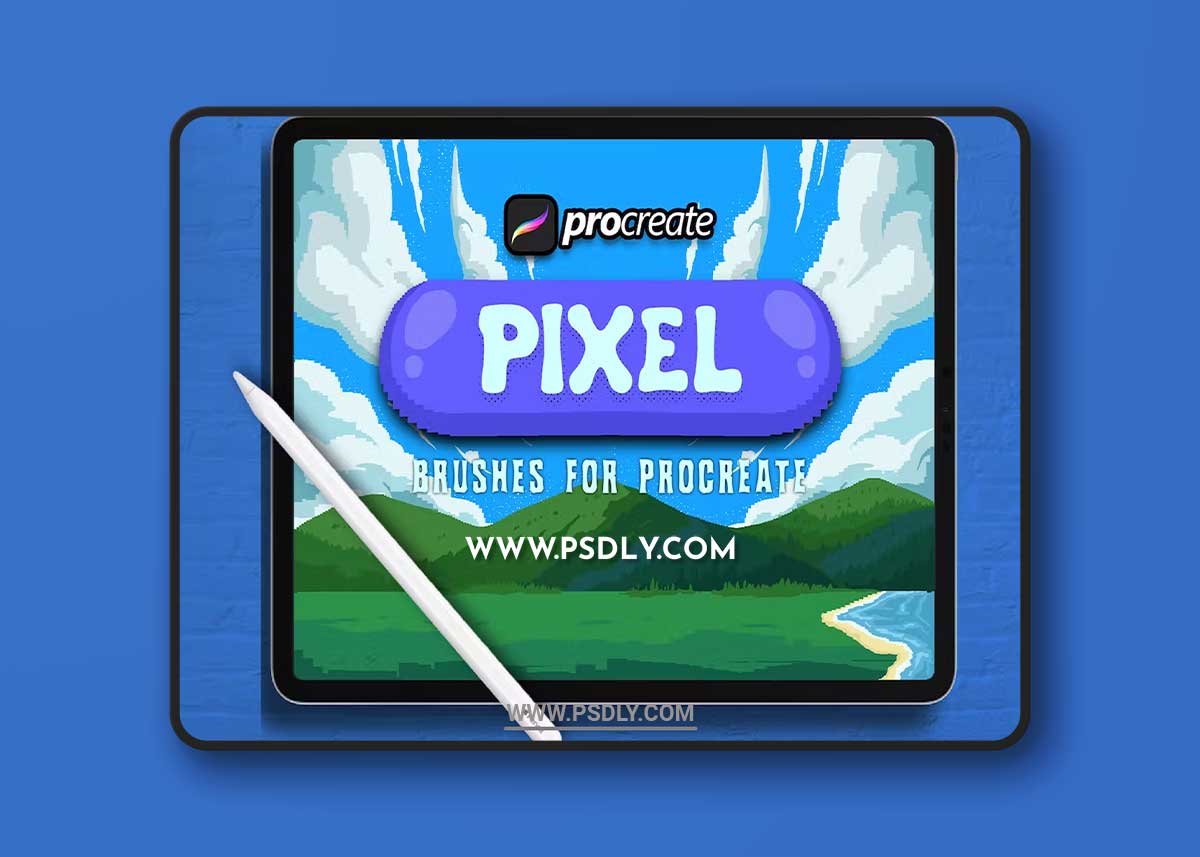 Dansdesign Pixel Brush Procreate #1 S439VGN