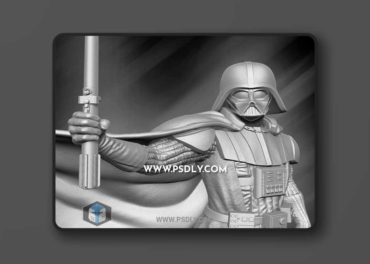 Darth Vader FigurineFear and Dead Men 3D Print