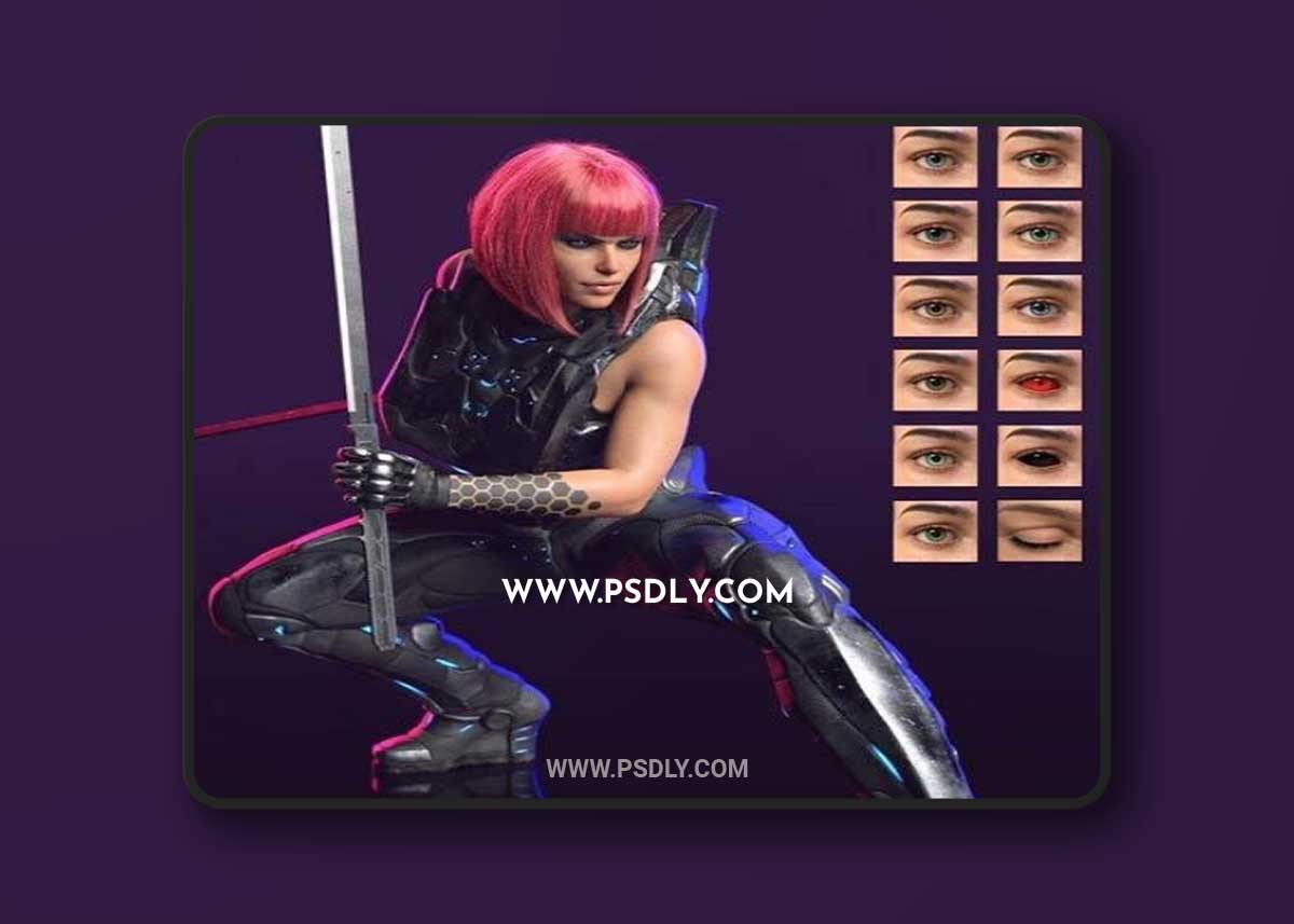 E.V.E Enhanced Virtual Entity HD for Genesis 8 Female