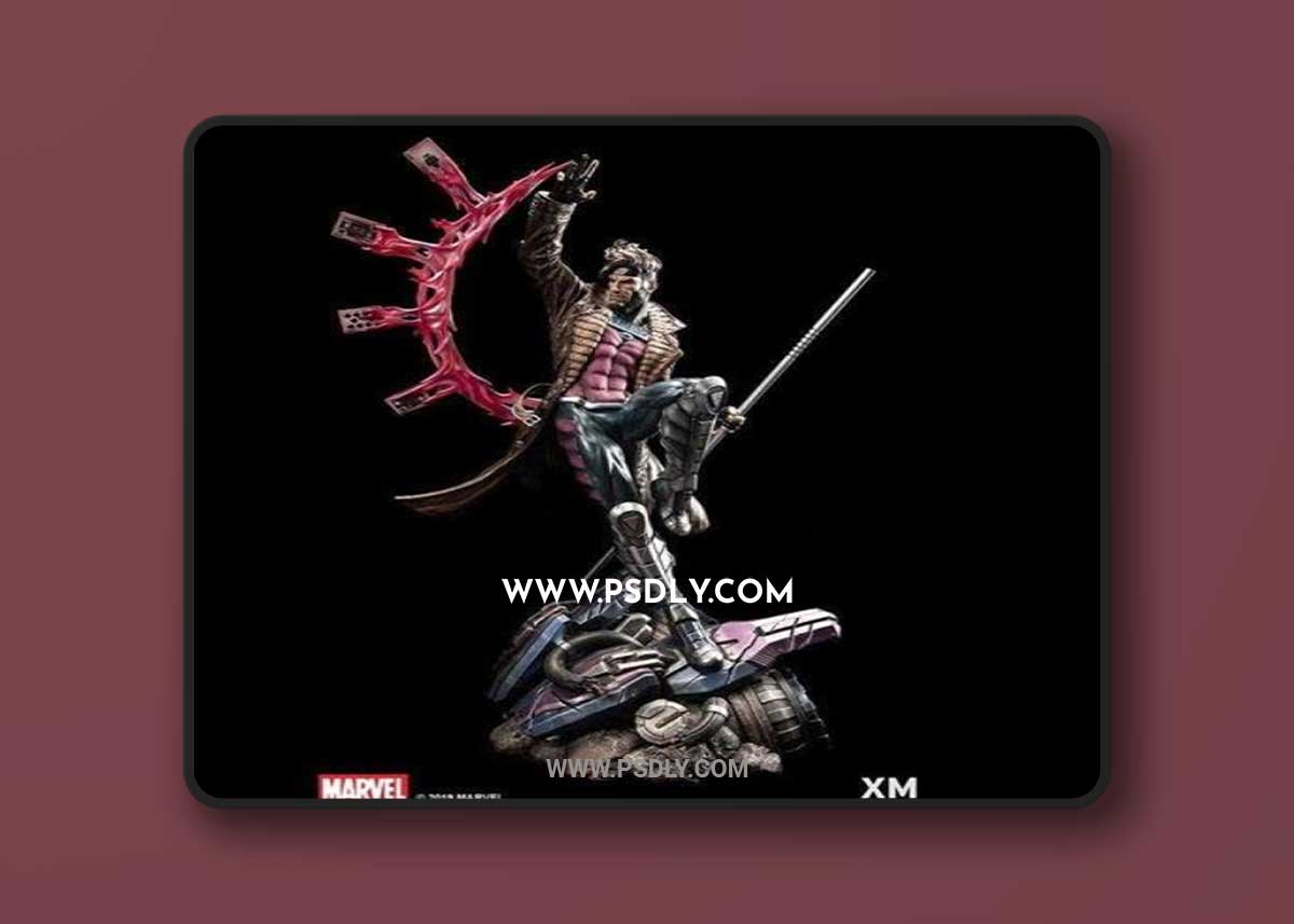 Gambit 3D Print 3D Model