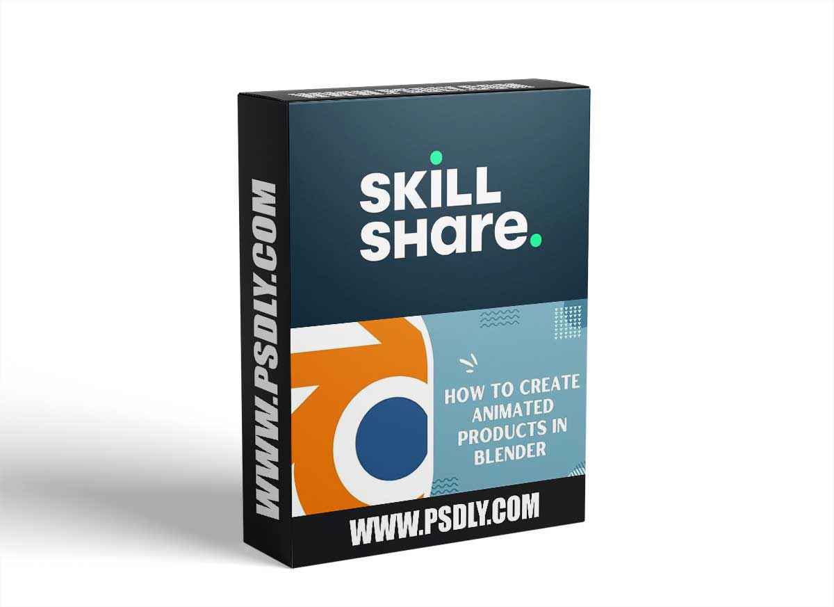 How to create animated products in Blender