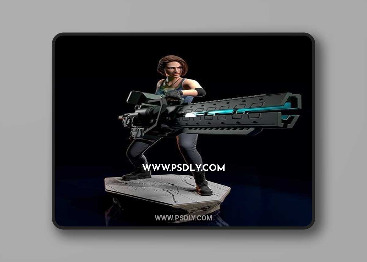 Jill Valentine – 3D Print Model