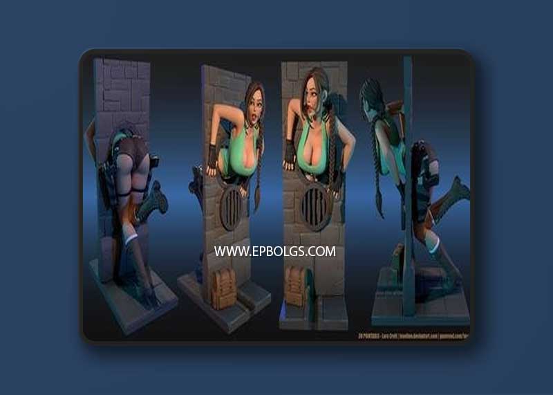 Lara Croft by Texelion – 3D Print