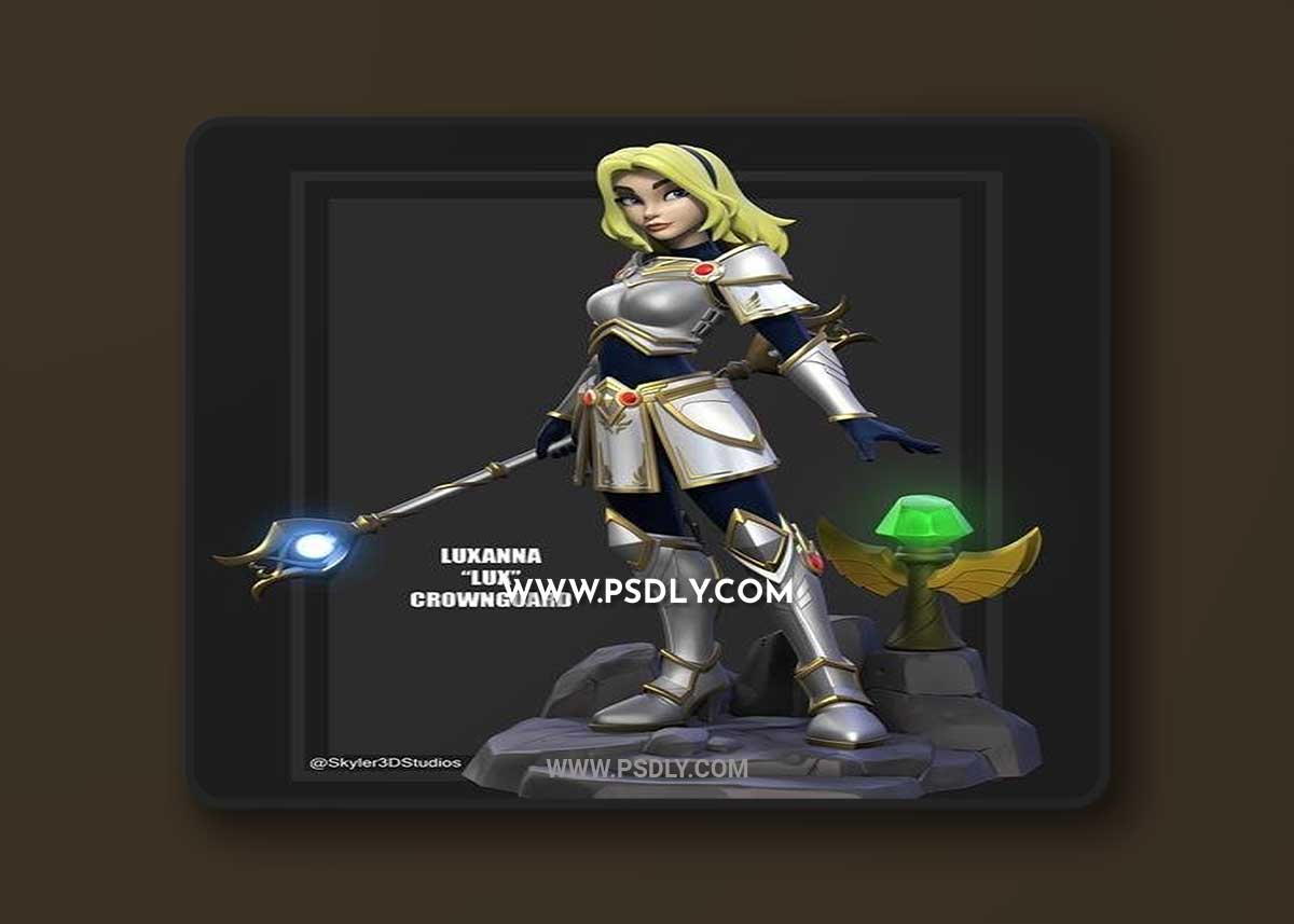 League of Legends Lux Classic – 3D Print Model