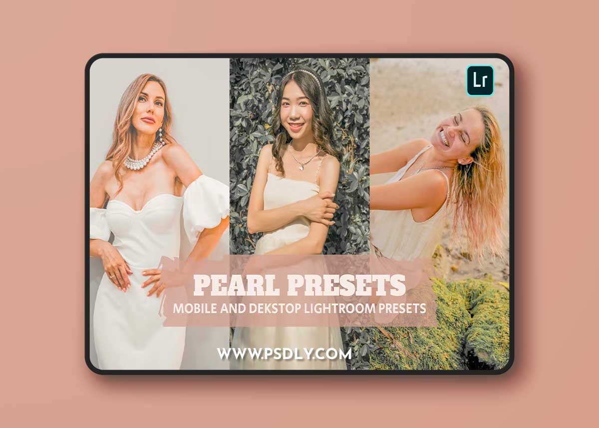 Pearl Presets Lightroom Presets Dekstop and Mobile 6ULSGCP