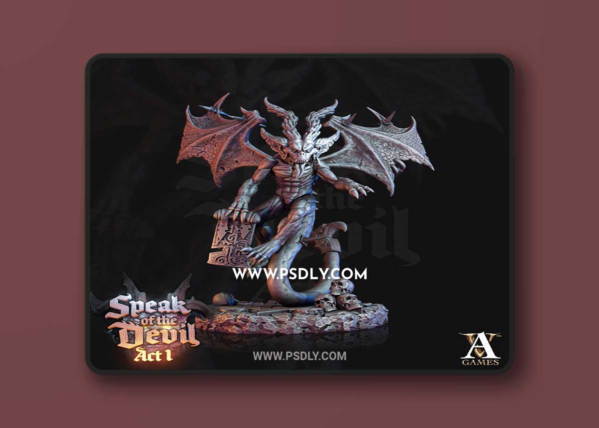 Phlegethian Imps 4 3D Print 3D Model