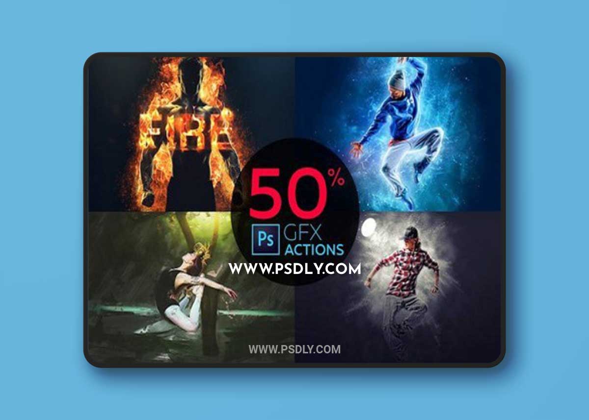 Pro Photoshop Actions Bundle 1448141
