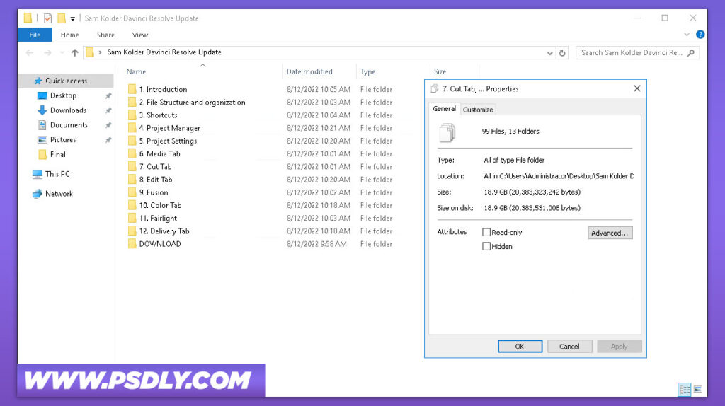 Sam Kolder DaVinci Resolve Download