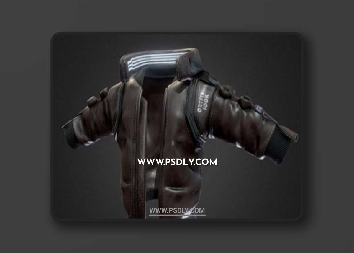 Samurai Jacket 3D Model