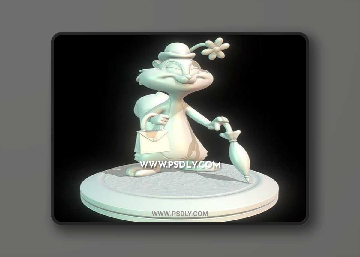 Slappy Squirrel Animaniacs 3D Print