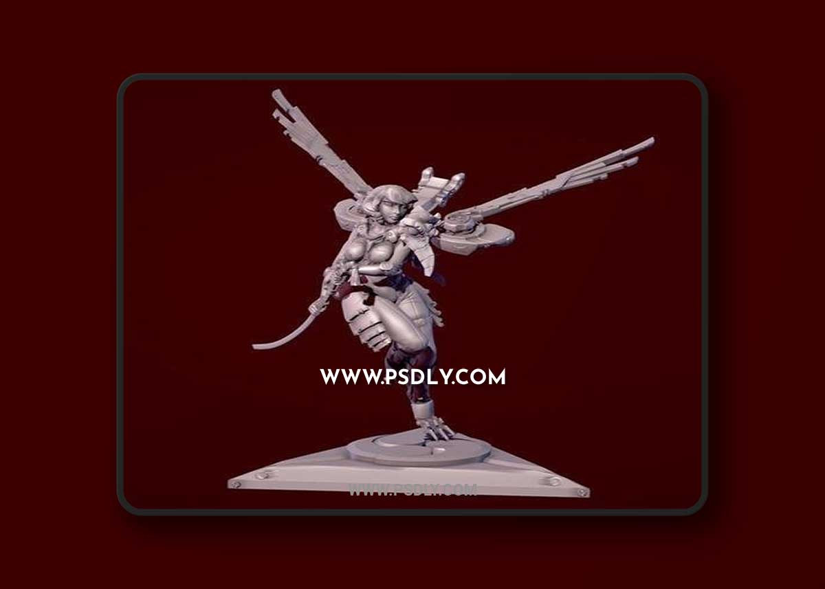 Tengu Frame Zero - Republik – 3D Print Model