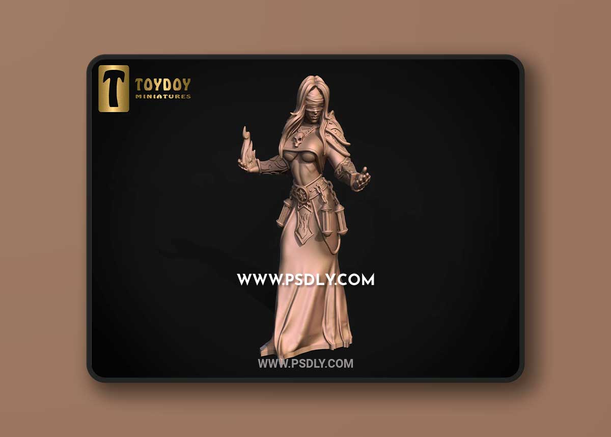 ToyDoy Miniatures - Fantasy women vol 1 3D Print