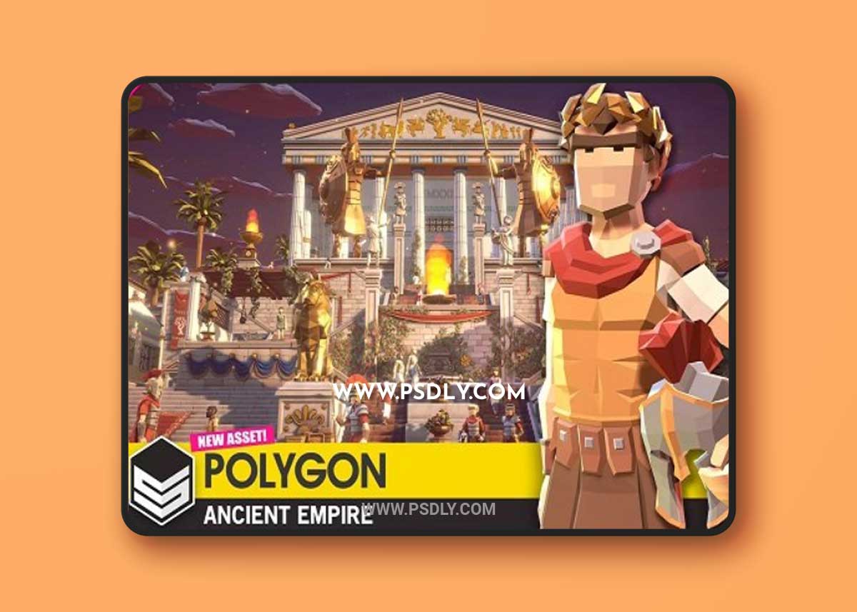Unity Asset - POLYGON Ancient Empire - Low Poly 3D Art by Synty