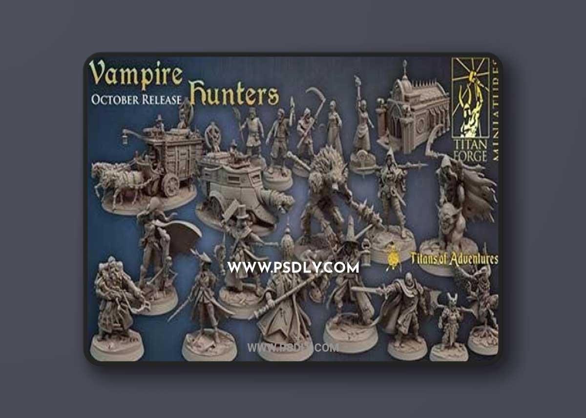 Vampire Hunters 3D Print