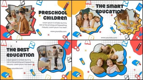Videohive Kids Education Slideshow 39161124