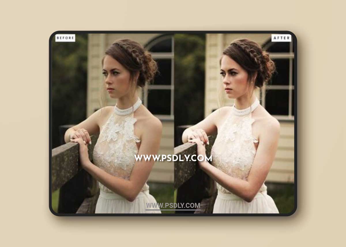 Wedding Day Photoshop Action