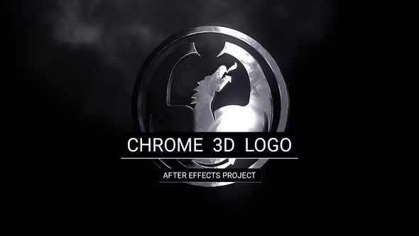 Videohive - Chrome 3D Logo - 38353453
