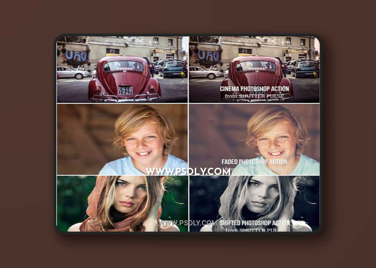 25 Best Photoshop Actions Bundle