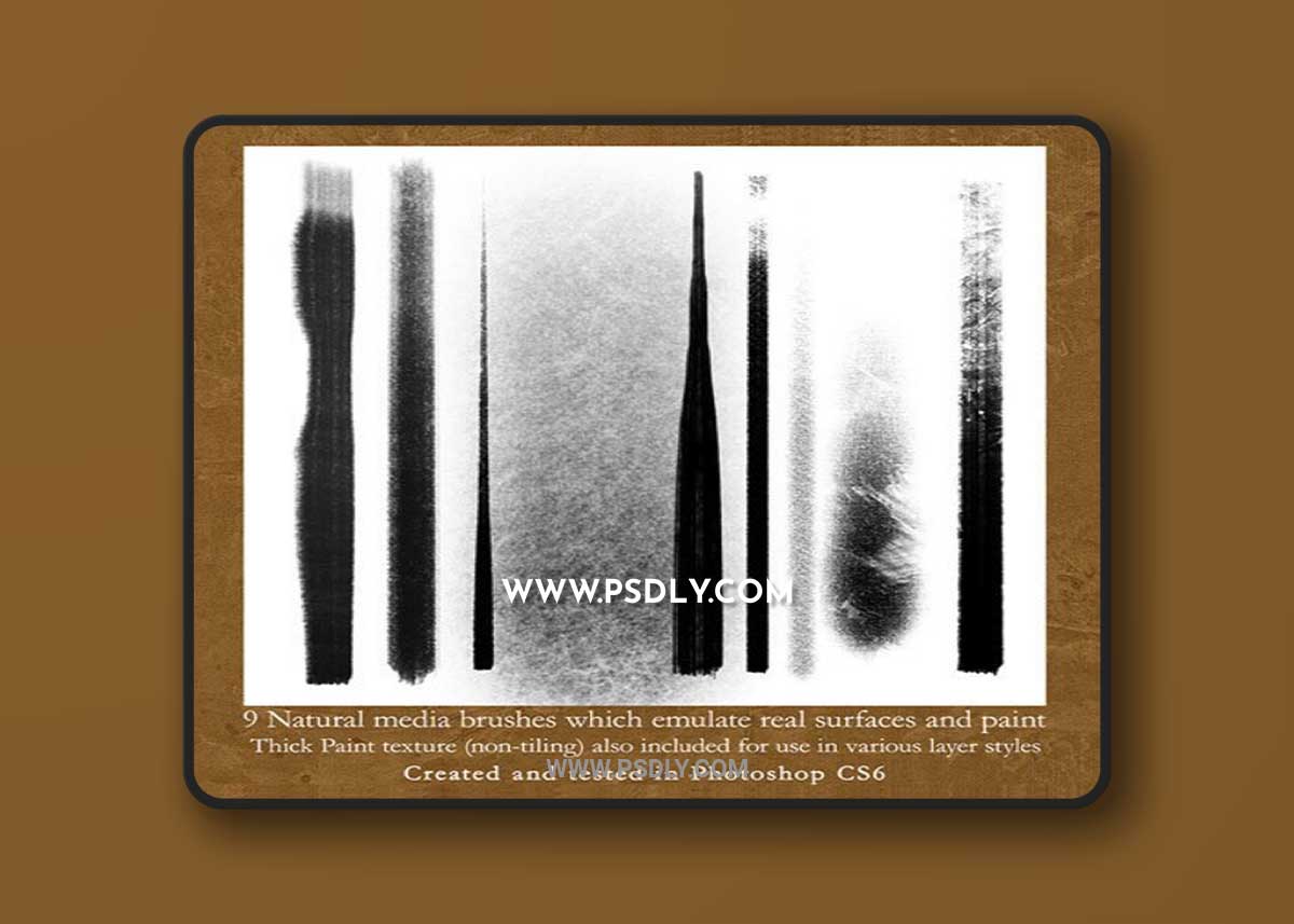 30 Grunge Lines Brushes for Photoshop