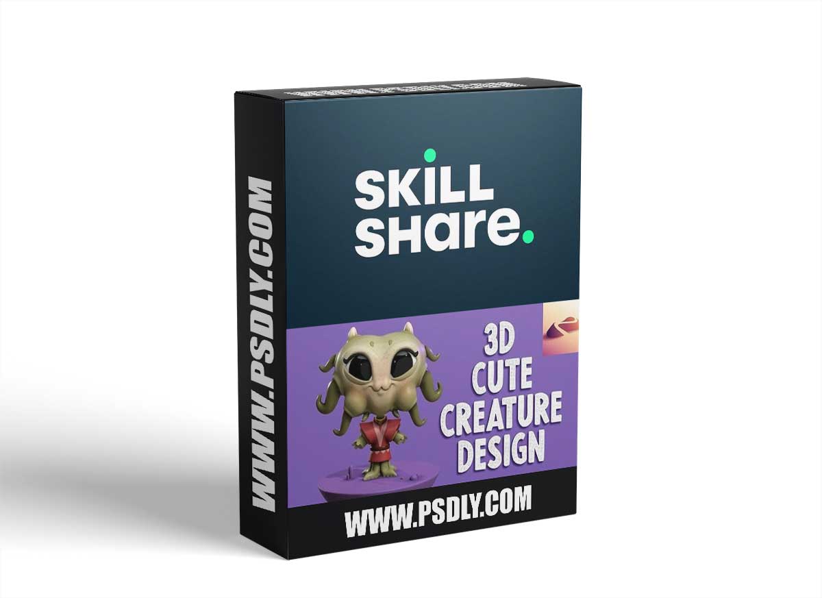 3D Cute Creature Design with Nomad Sculpt
