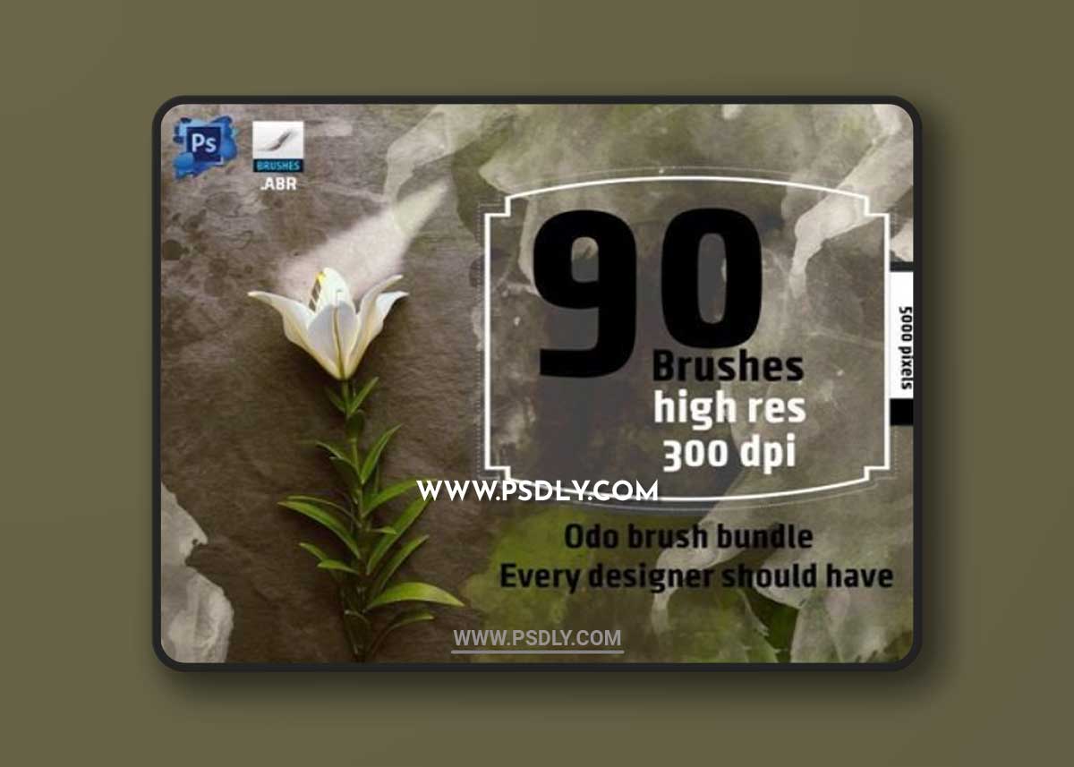 90 Realistic Brushes