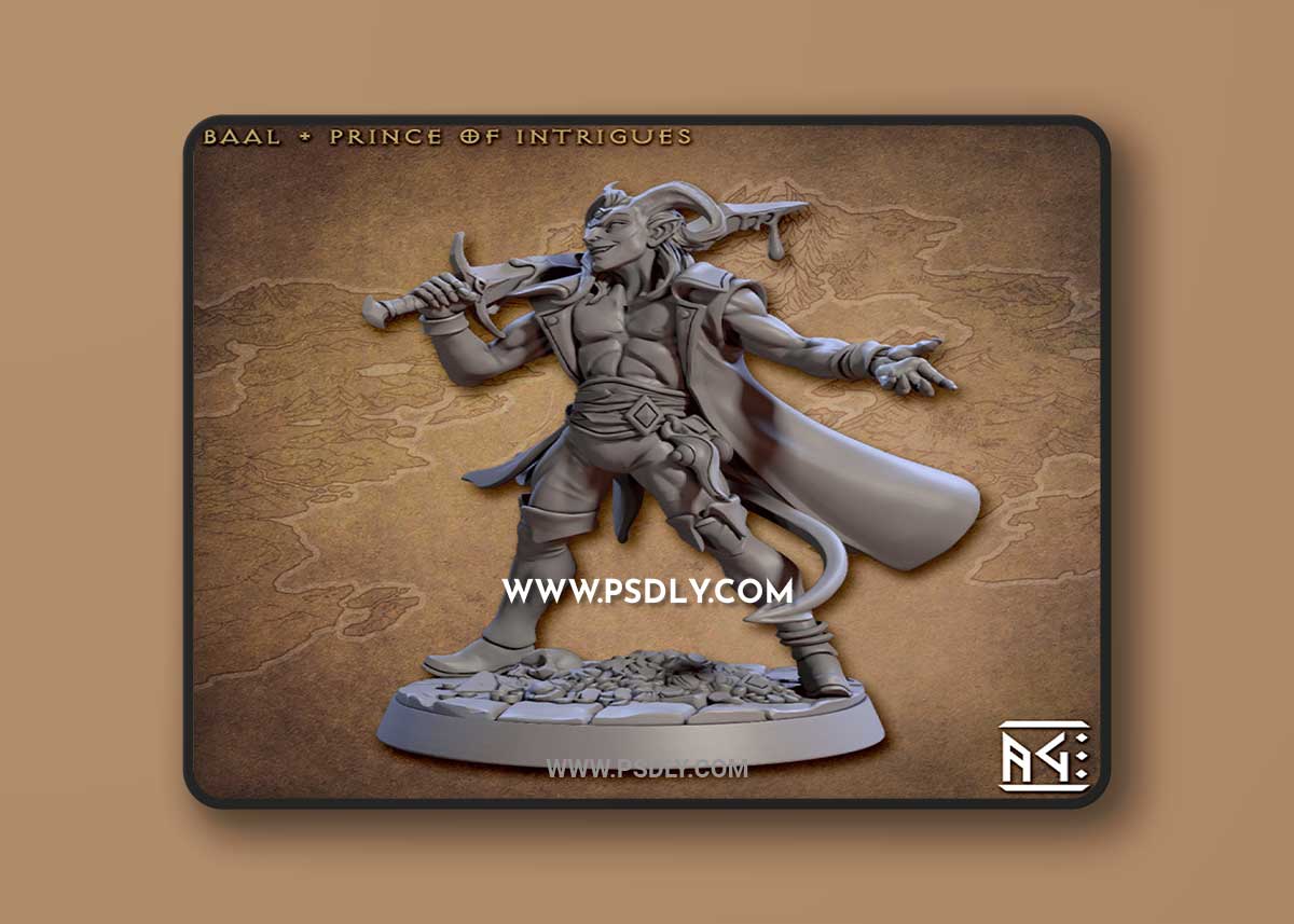 Baal the Prince of Intrigues 3D Print