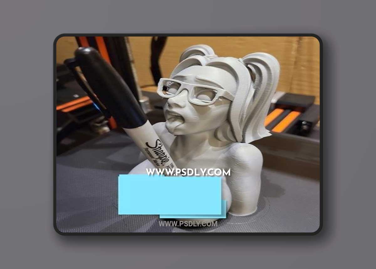 Boobjob pen holder 3D Print