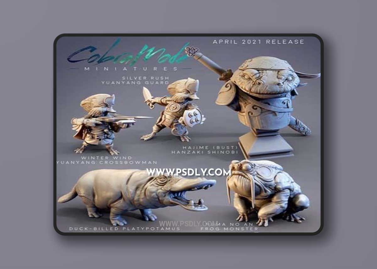 Cobra Mode 14 April Patreon Collection 3D Print