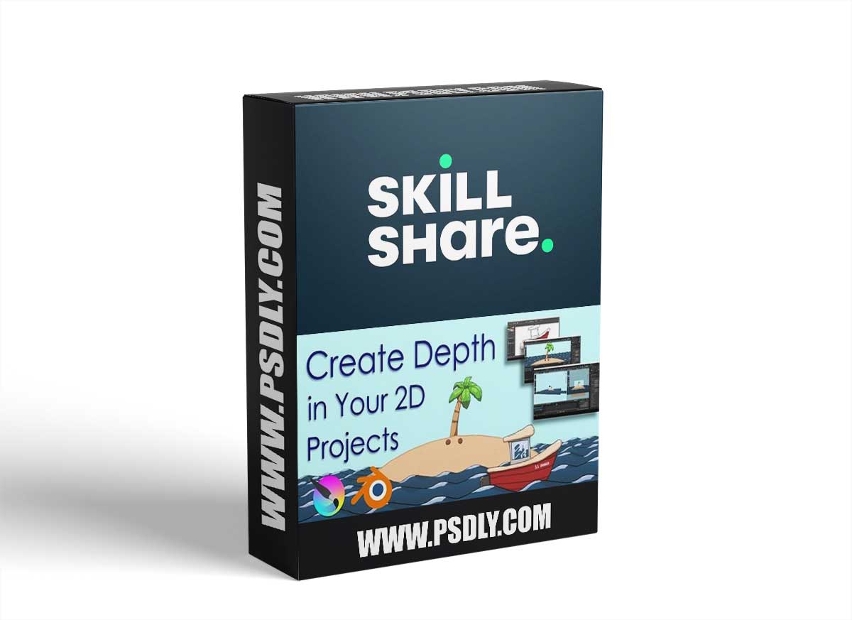 Create Depth in Your 2D Projects Using Krita and Blender