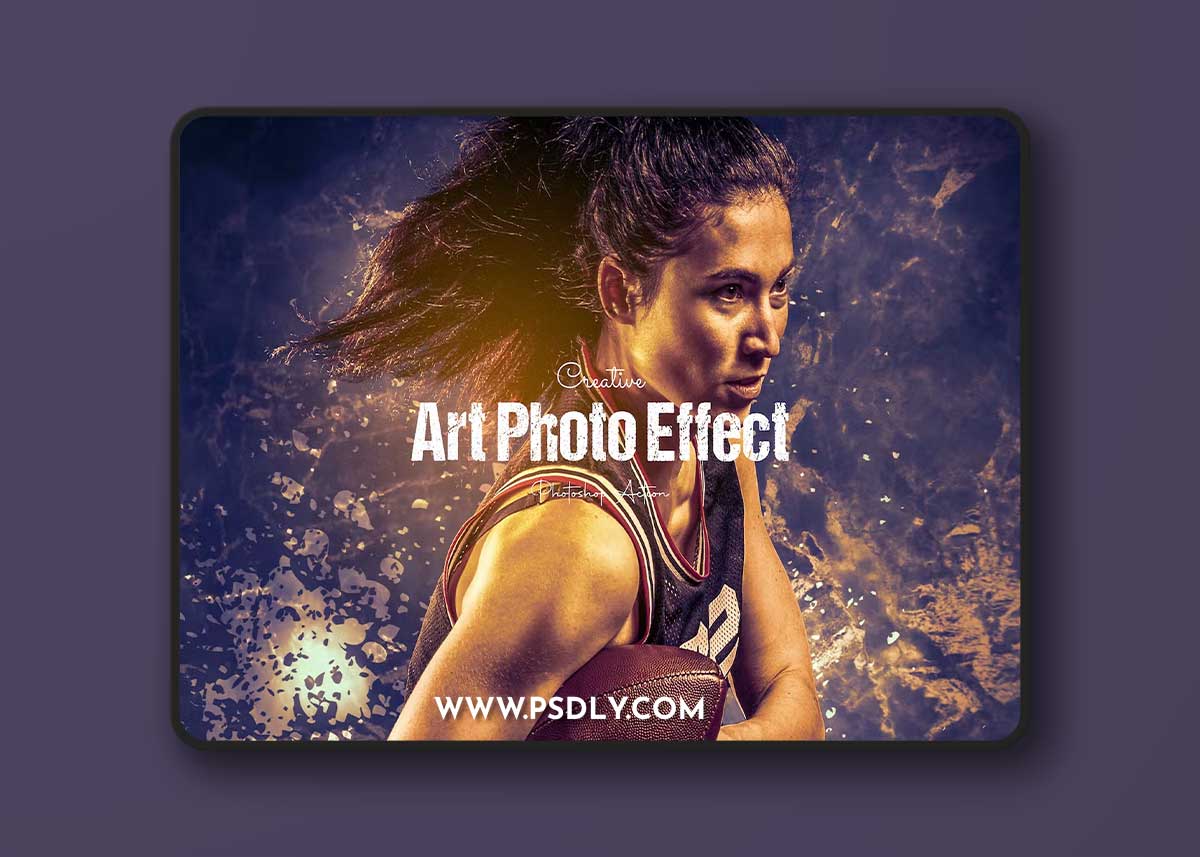Creative Art Photoshop Action PCUMACK