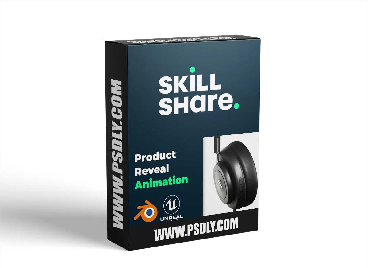 Easy Headphones Product Reveal Animation in Blender and Unreal Engine 5