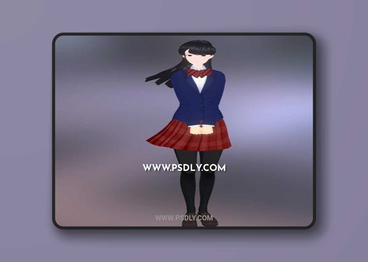 Komi San and Argh Moured 3D Print