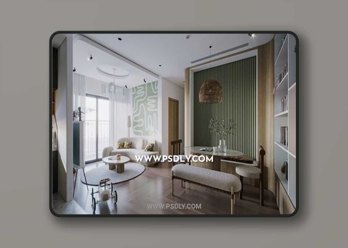 Living Room – Kitchen Interior By Marcö Böxer