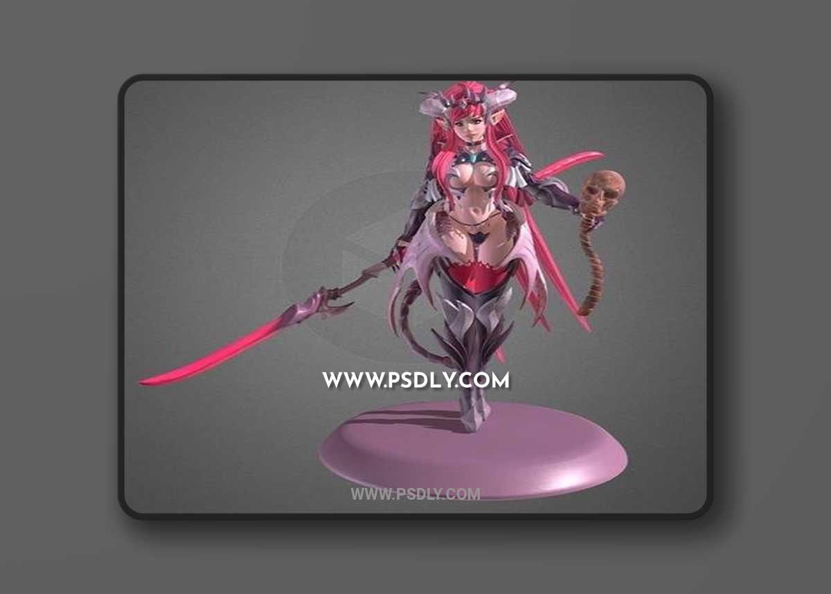 Lucilla - Vampiric Drake 3D Print