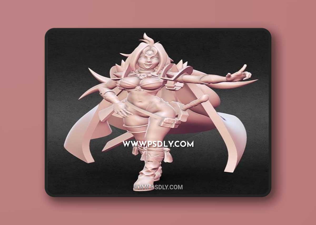 Naga the Serpent Slayers 3D Print