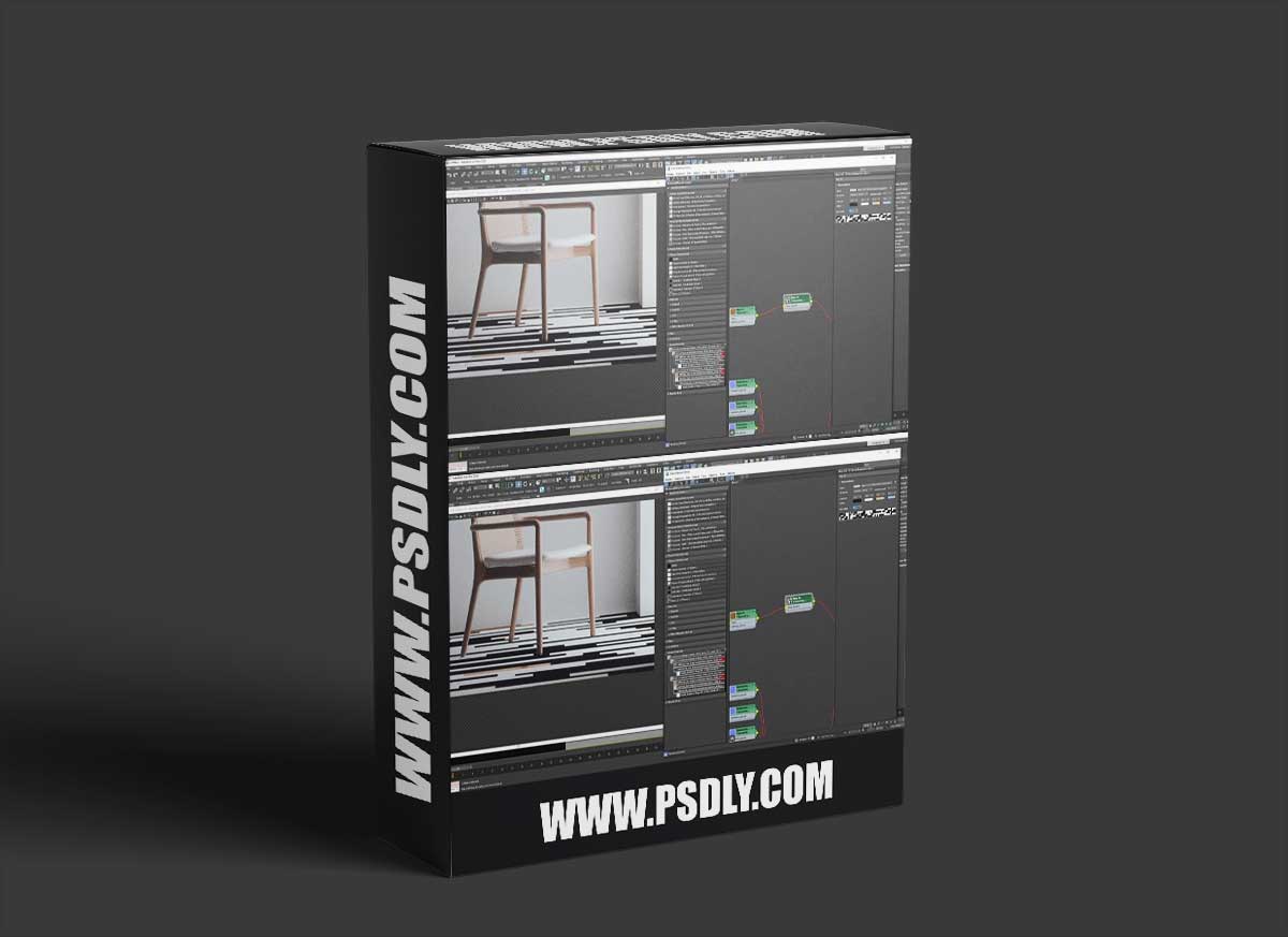 Patreon – Chair with only white environment Johannes Lindqvist