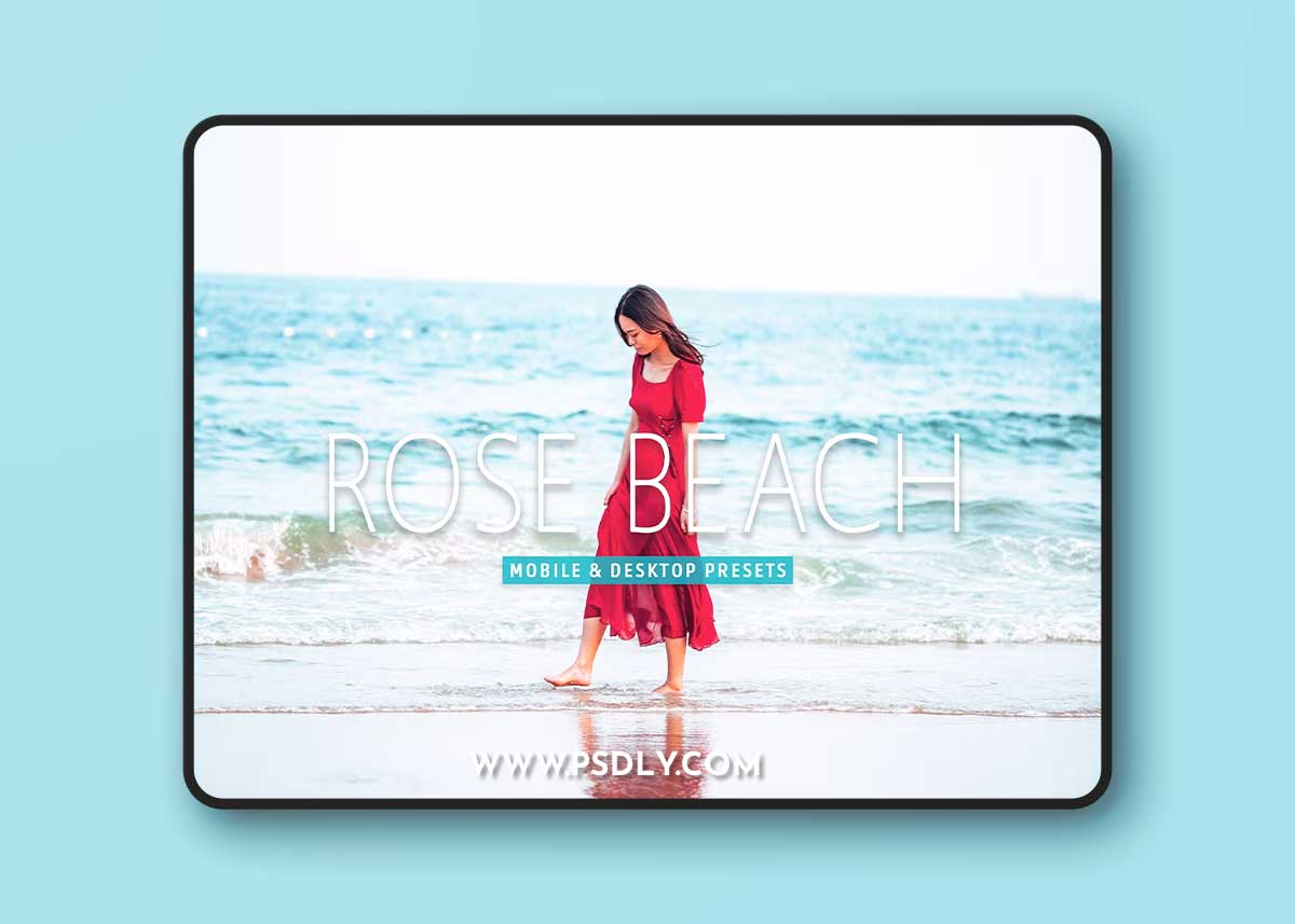 Rose Beach Mobile & Desktop Lightroom Presets A5VF6RJ