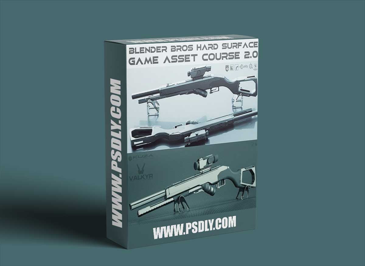 The Blender Bros Hard Surface Game Asset Course 2.0