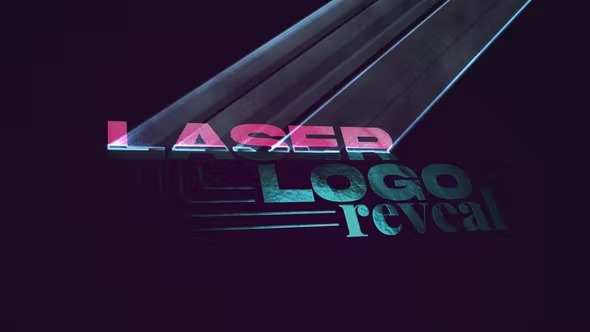Videohive Laser Logo reveal 38323649
